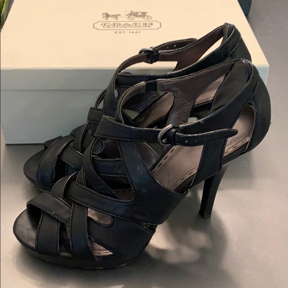 Coach Aenya Strappy Heels